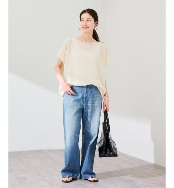 FRAMeWORK「≪予約≫2WAYウォッシャブルニュアンスワイド N/S」|ニット・セーター|