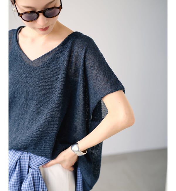 FRAMeWORK「≪予約≫2WAYウォッシャブルニュアンスワイド N/S」|ニット・セーター|