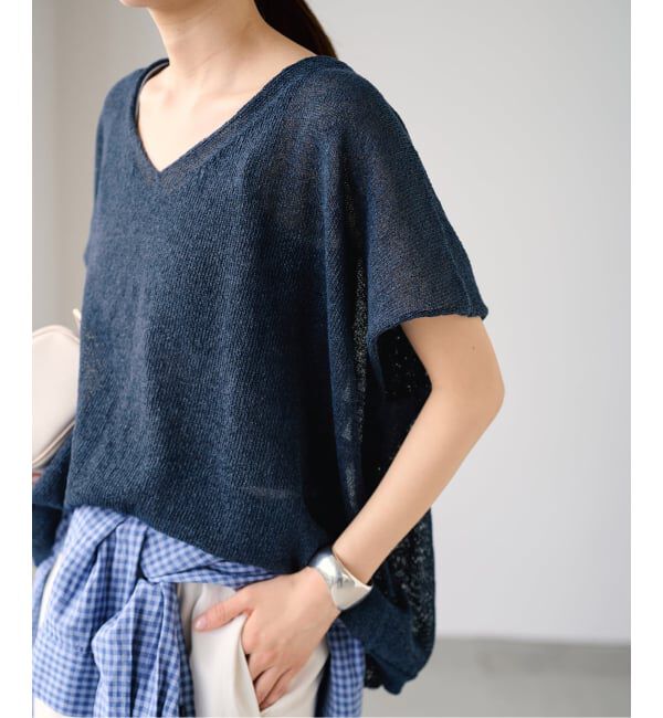 FRAMeWORK「≪予約≫2WAYウォッシャブルニュアンスワイド N/S」|ニット・セーター|