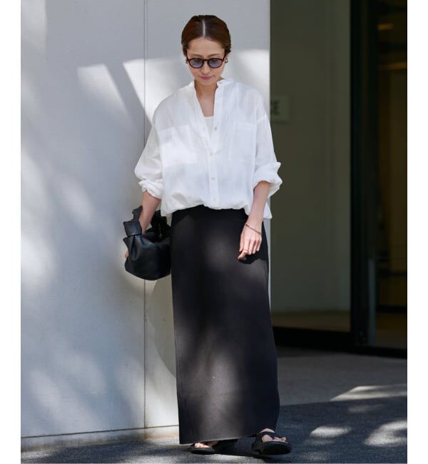 FRAMeWORK「≪追加予約≫フレンチリネンドロストシャツ 2」|シャツ・ブラウス|