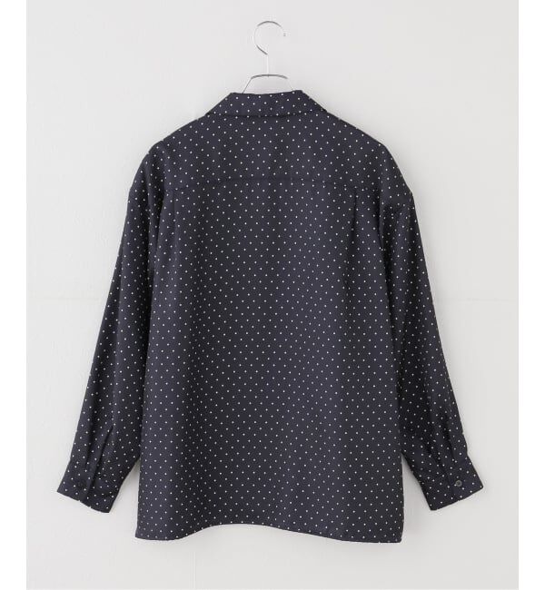 Spick and Span「ドットツイルスリーピングシャツ」|シャツ・ブラウス|