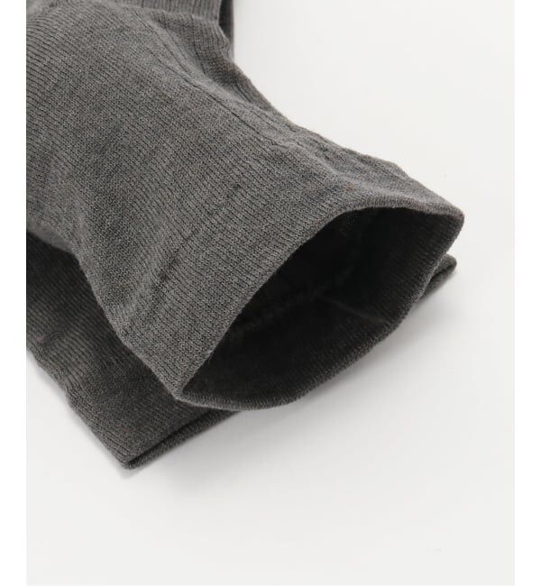 GRISE「MARCOMONDE/マルコモンド rib legwarmers」|ソックス|