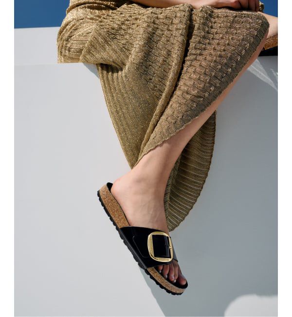  「《追加予約》BIRKENSTOCK/ ビルケンシュトック  MADRID BIG BUCKLE HEX」|サンダル|ブラック