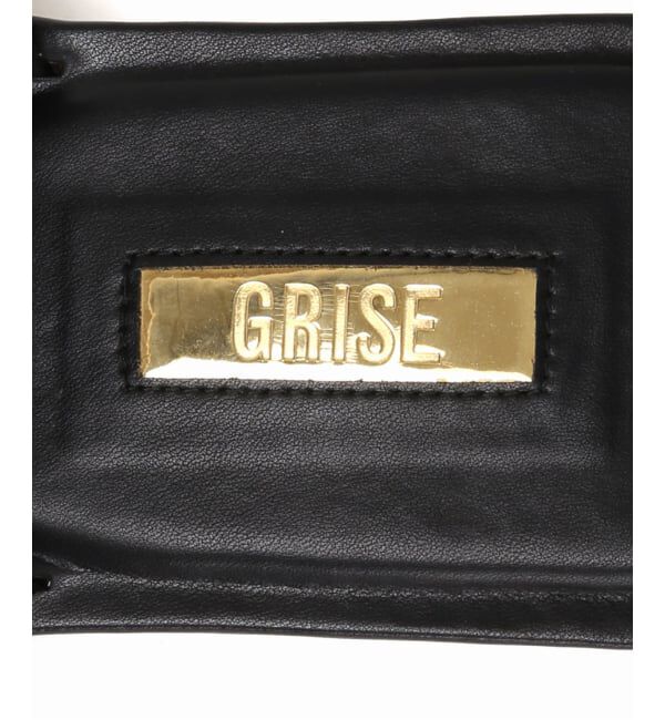 GRISE「《予約》GRISE LEATHER SLIDE サンダル」|サンダル|