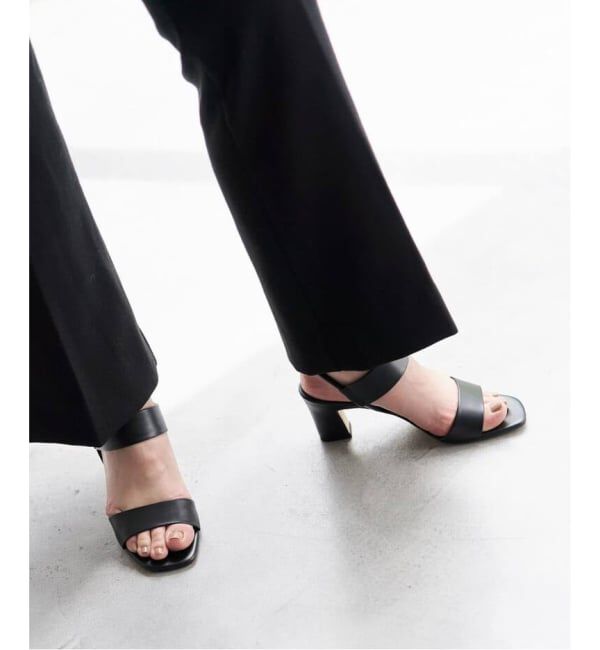  「《追加予約》6cmゴムストラップサンダル」|サンダル|