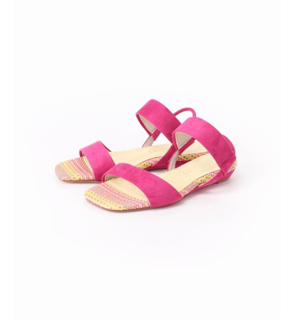  「《追加予約》2cmゴムストラップサンダル」|サンダル|