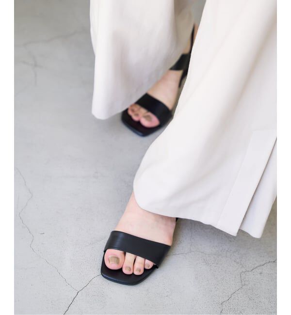  「《追加予約》2cmゴムストラップサンダル」|サンダル|