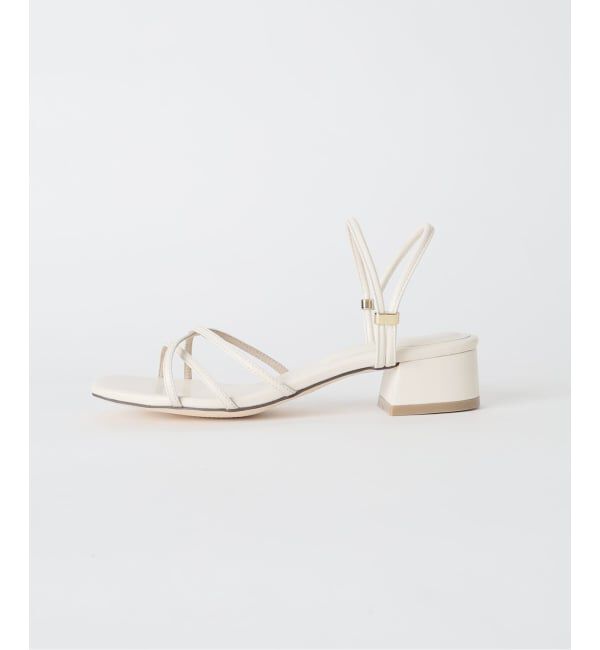 「《予約》3.5cmスクエア2WAYサンダル」|サンダル|