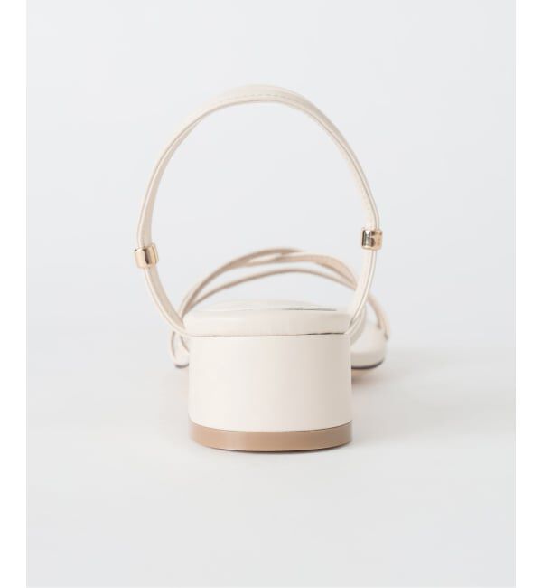  「《予約》3.5cmスクエア2WAYサンダル」|サンダル|