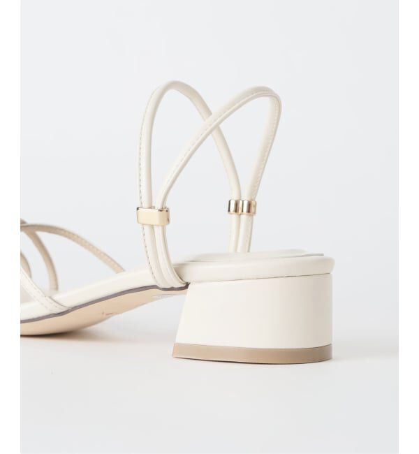  「《予約》3.5cmスクエア2WAYサンダル」|サンダル|