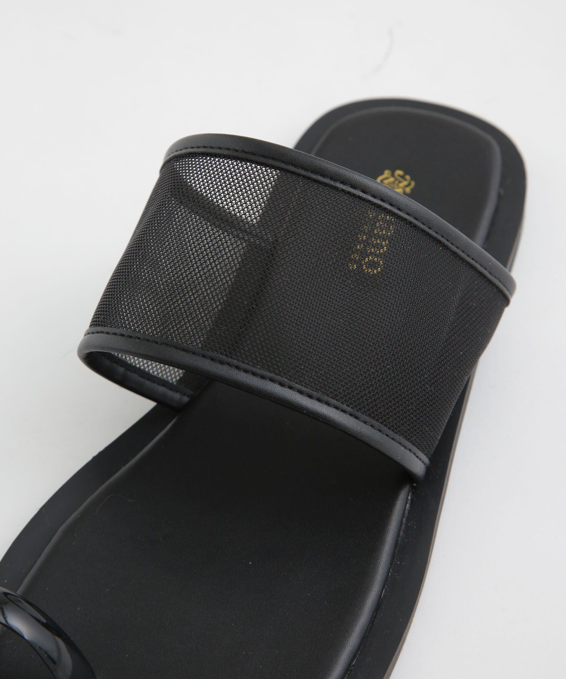 nano･universe「LB.04/メッシュコンビフラットサンダル」|サンダル|