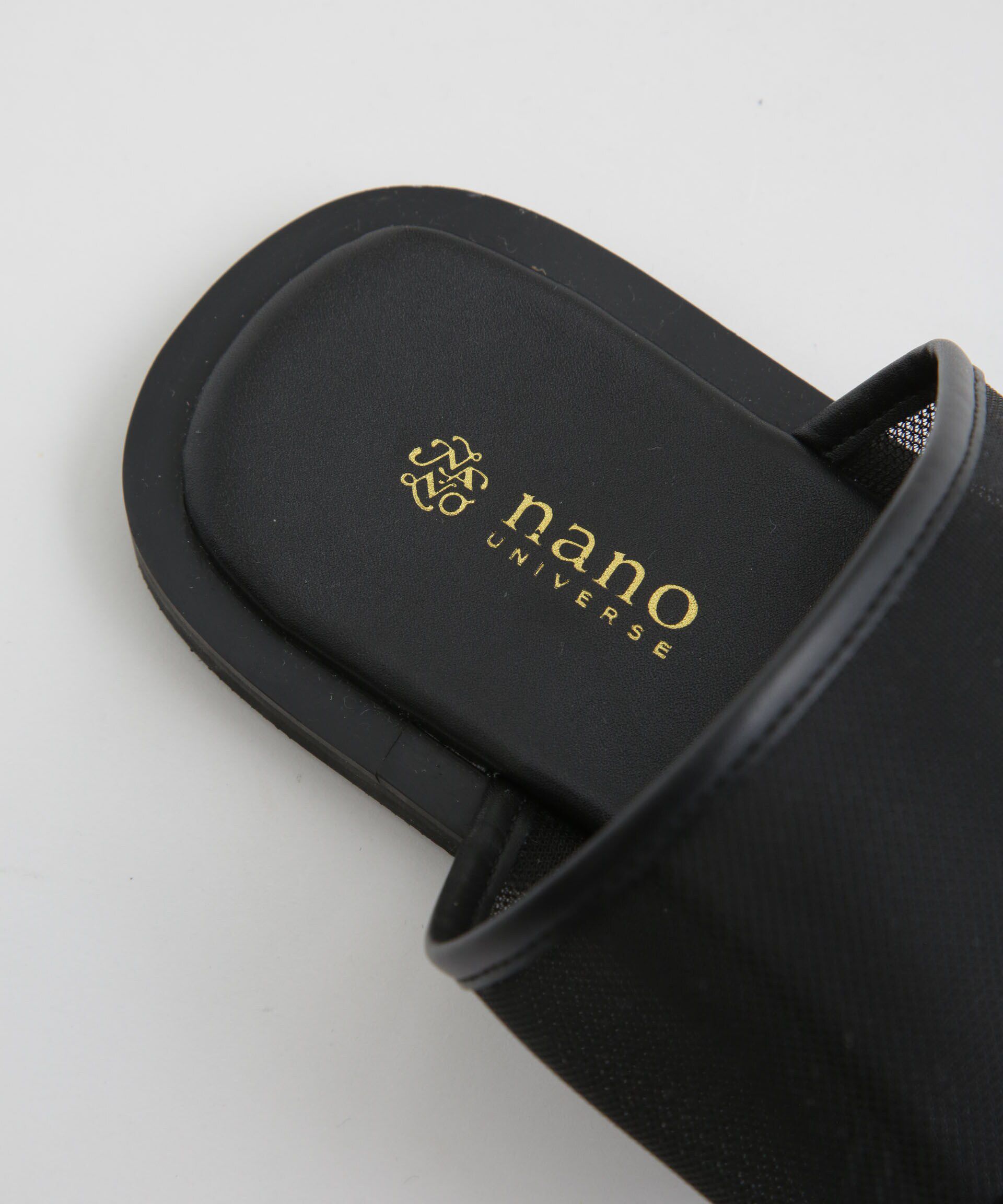 nano･universe「LB.04/メッシュコンビフラットサンダル」|サンダル|