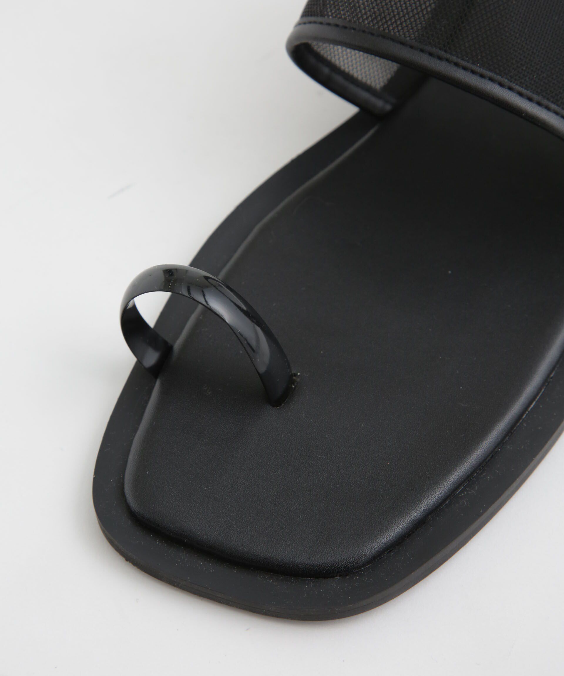 nano･universe「LB.04/メッシュコンビフラットサンダル」|サンダル|