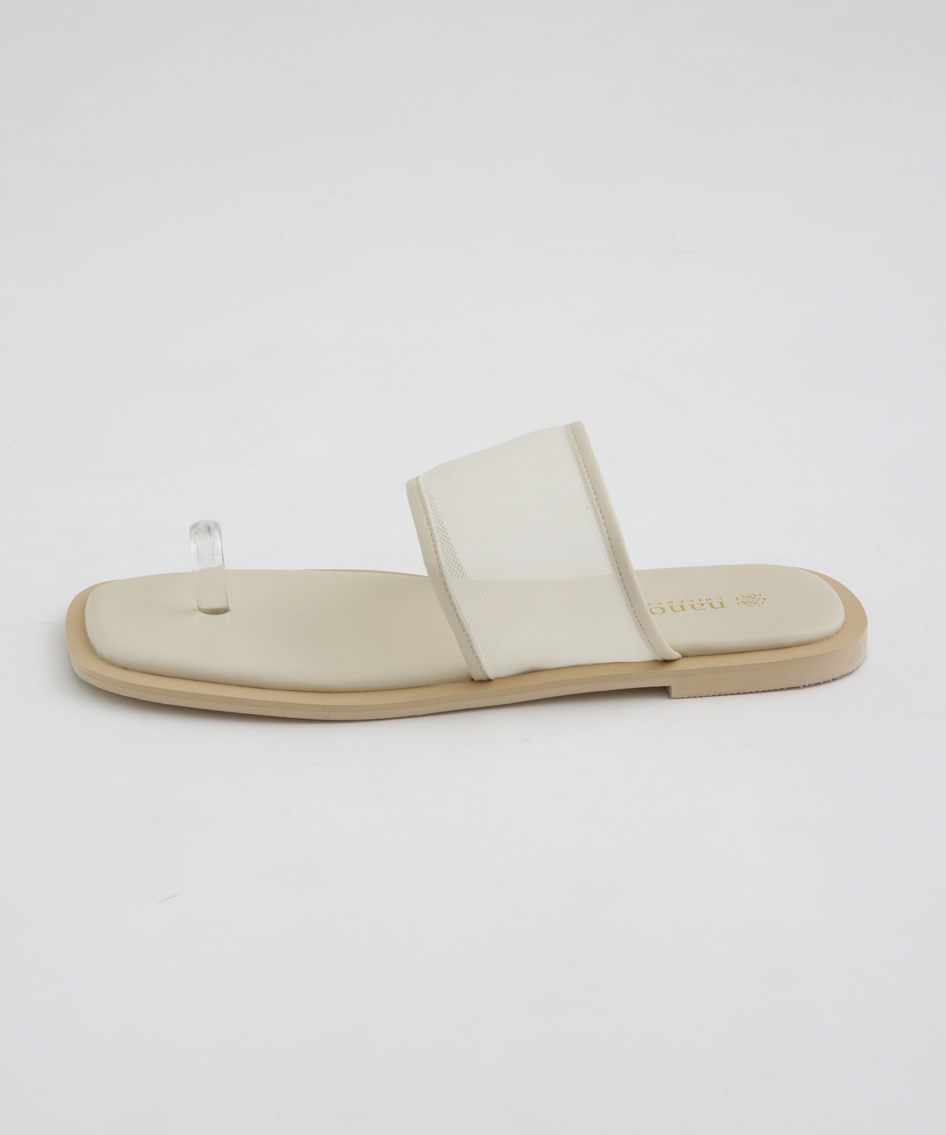 nano･universe「LB.04/メッシュコンビフラットサンダル」|サンダル|