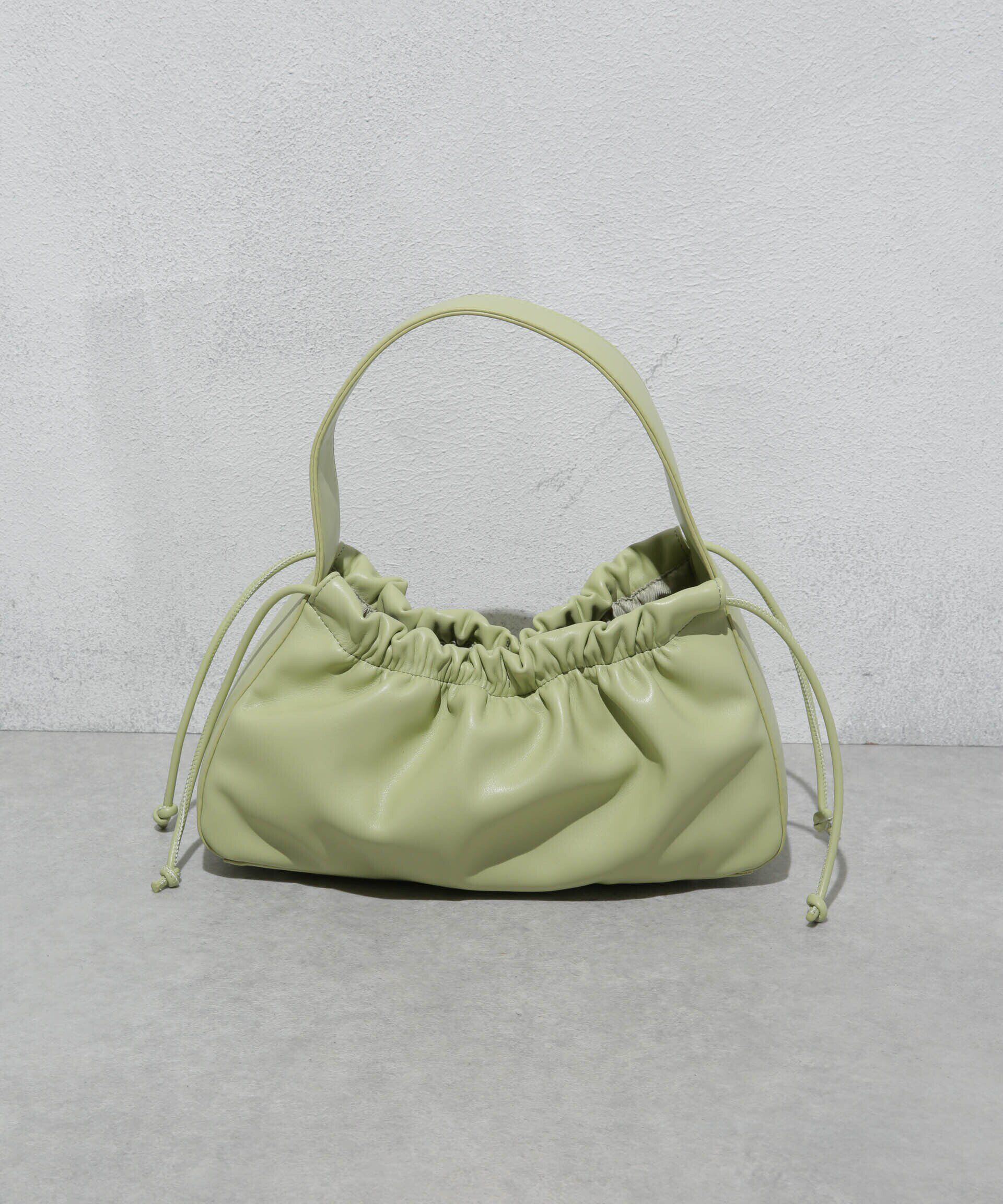 nano･universe「ギャザーハンドルバッグ」|ハンドバッグ|