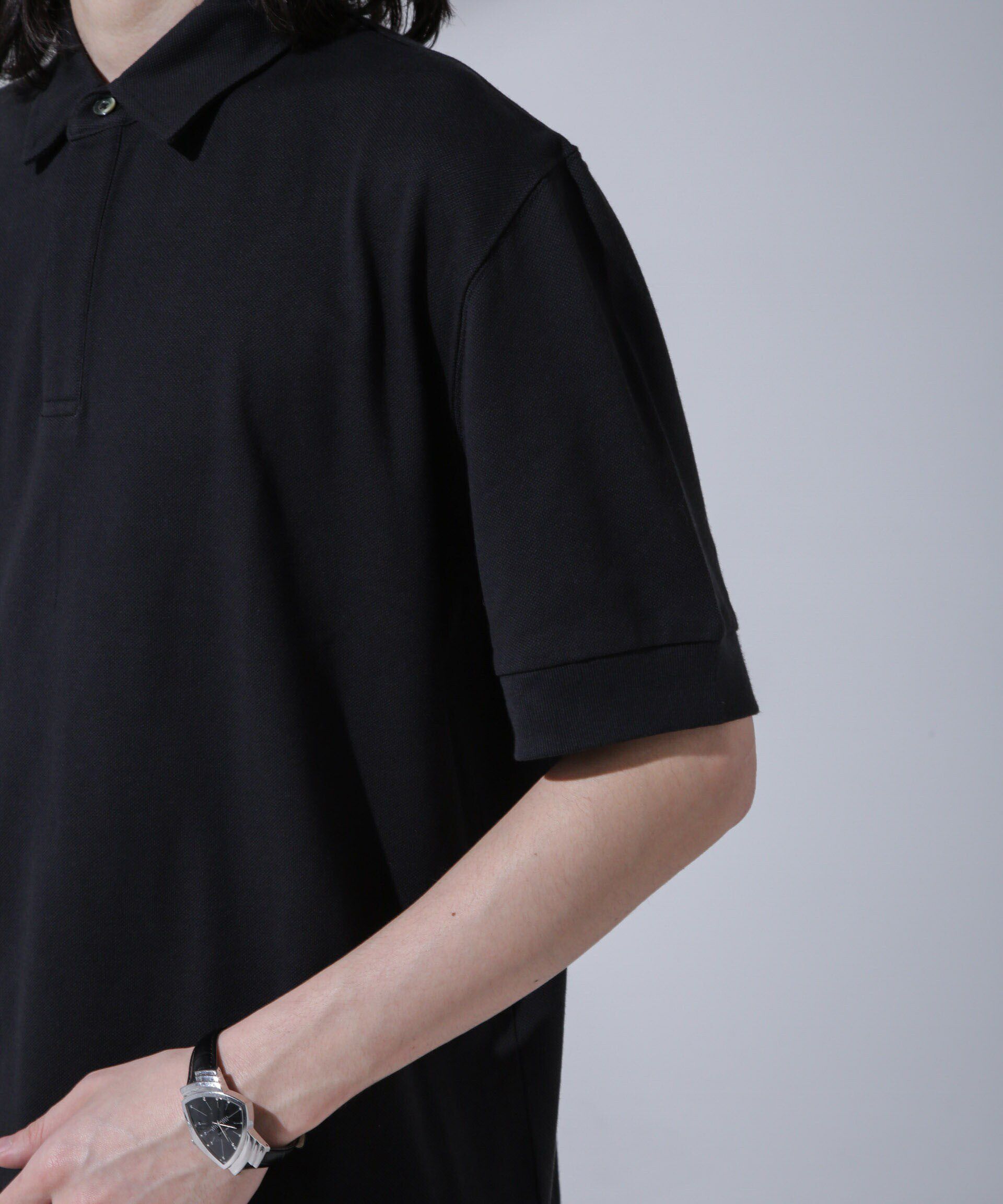 nano･universe「Anti Soaked(R) 汗染み防止 比翼ポロシャツ」|Tシャツ・カットソー|