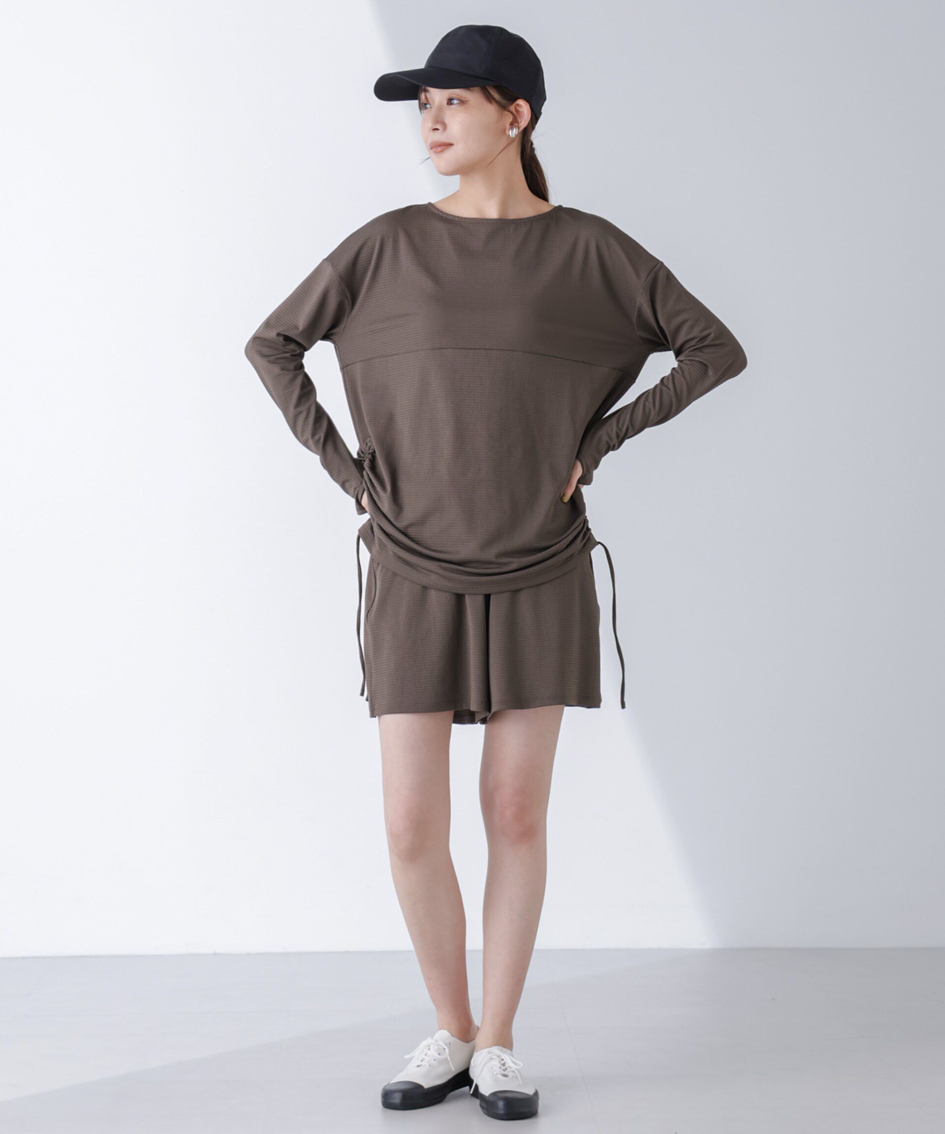 nano･universe「WATERSIDE&DAILYWEAR/ラッシュガードセット」|ワンピース|