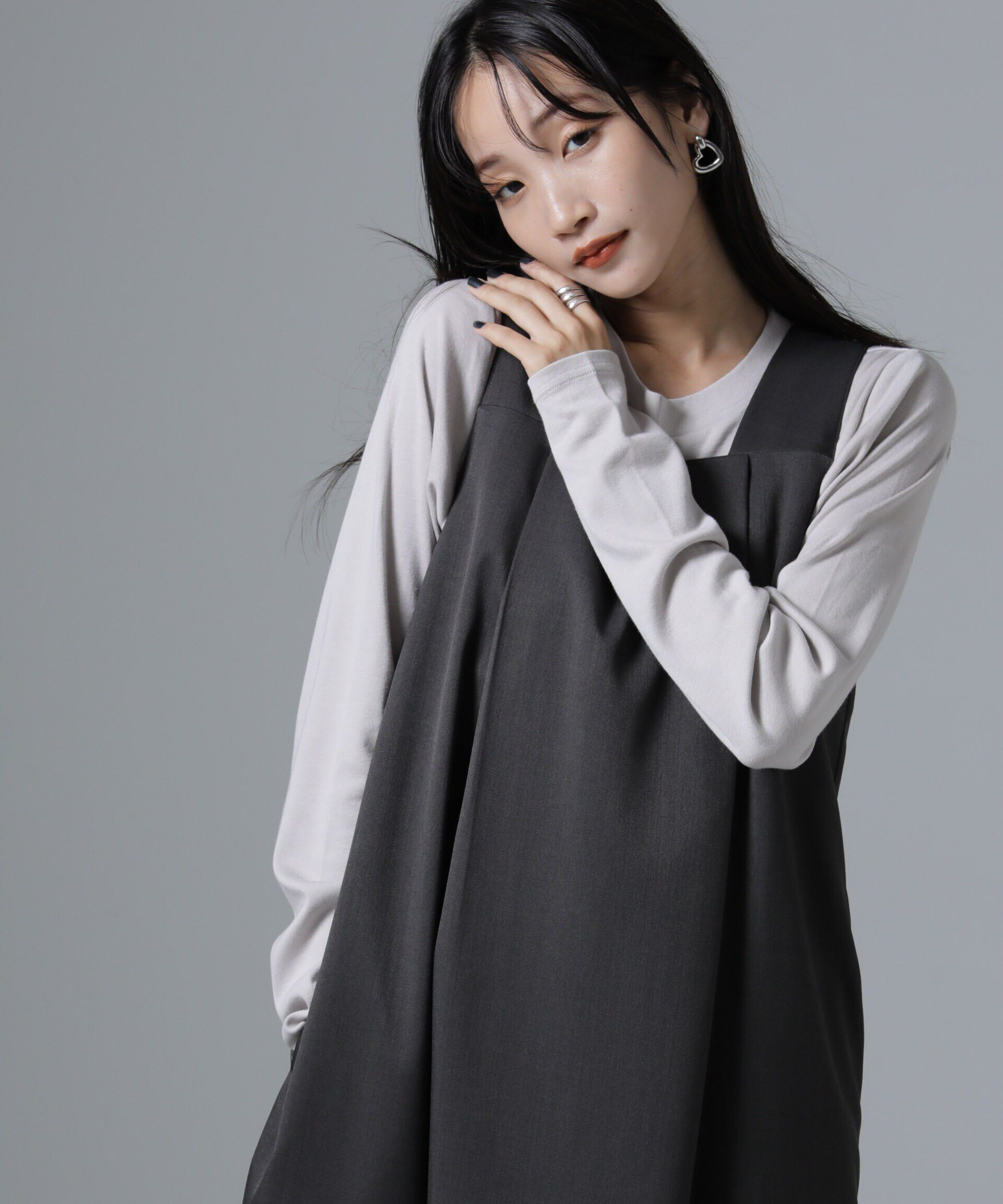 nano･universe「ジンジャー吸湿発熱抗菌防臭クルーネックカットソー」|Tシャツ・カットソー|