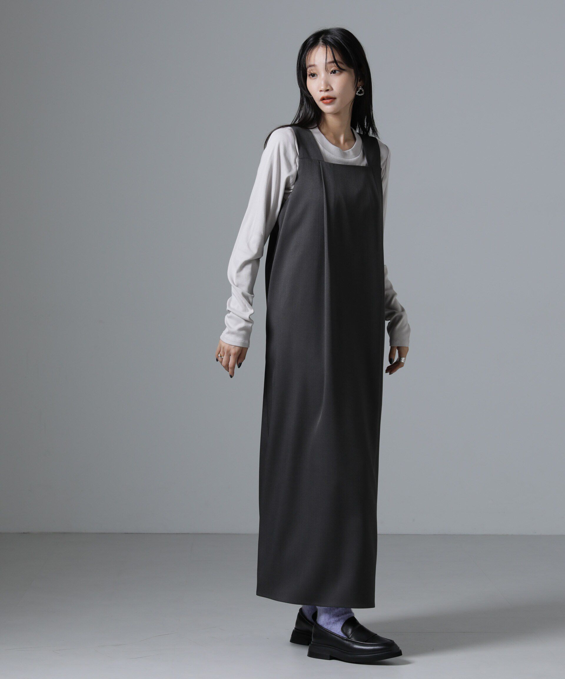 nano･universe「ジンジャー吸湿発熱抗菌防臭クルーネックカットソー」|Tシャツ・カットソー|