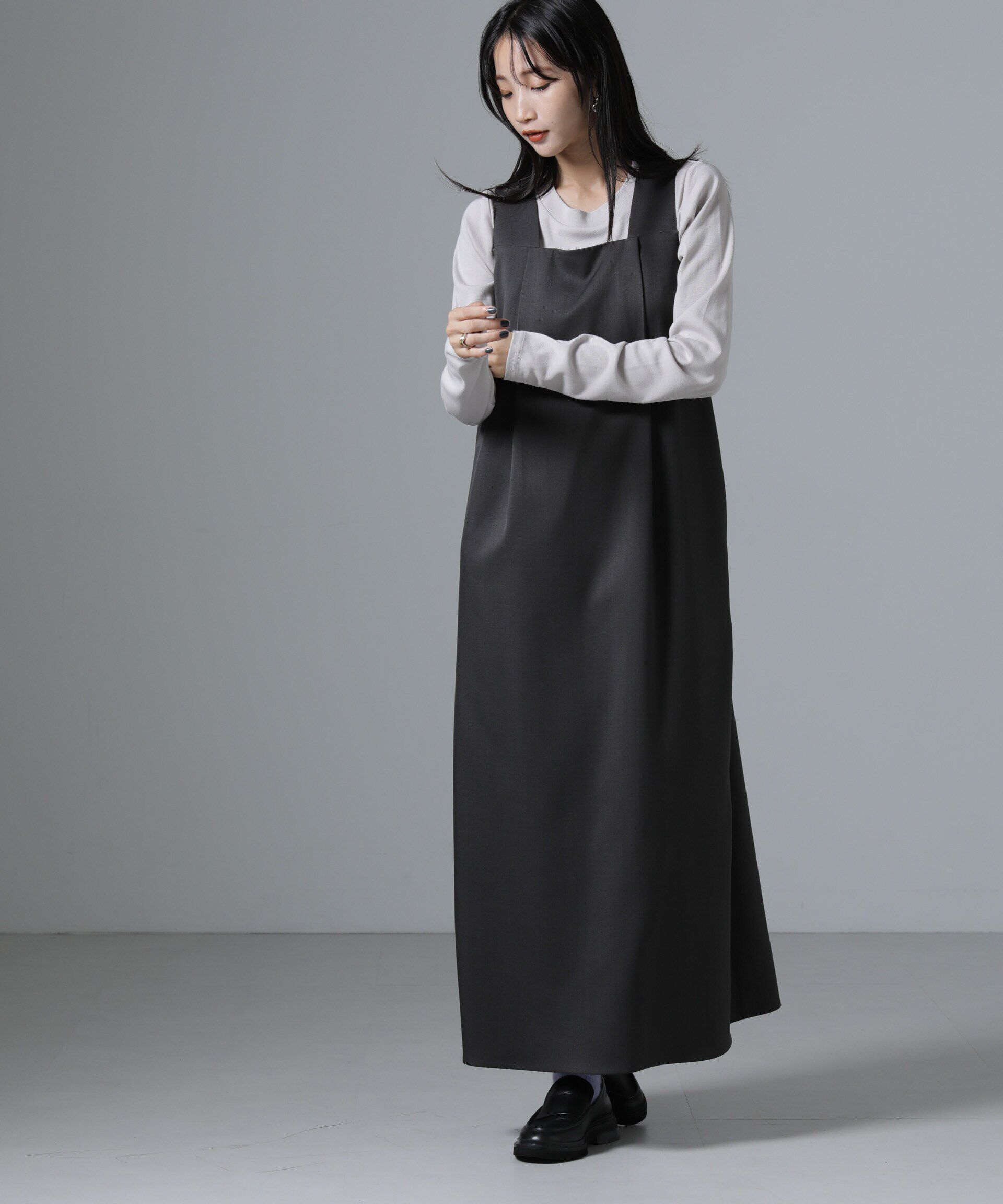 nano･universe「ジンジャー吸湿発熱抗菌防臭クルーネックカットソー」|Tシャツ・カットソー|