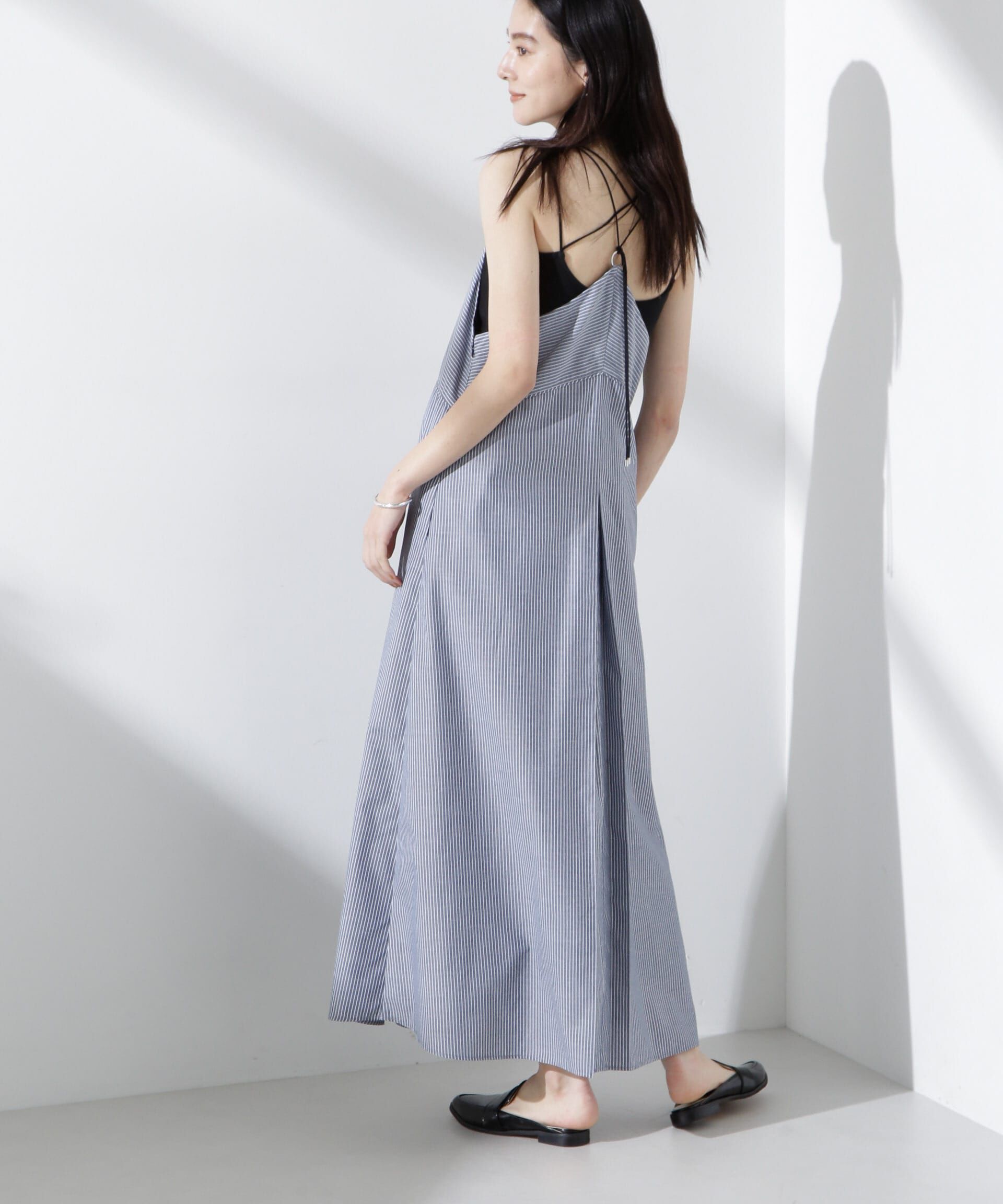 nano･universe「カップ付きバッククロスキャミソール」|Tシャツ・カットソー|