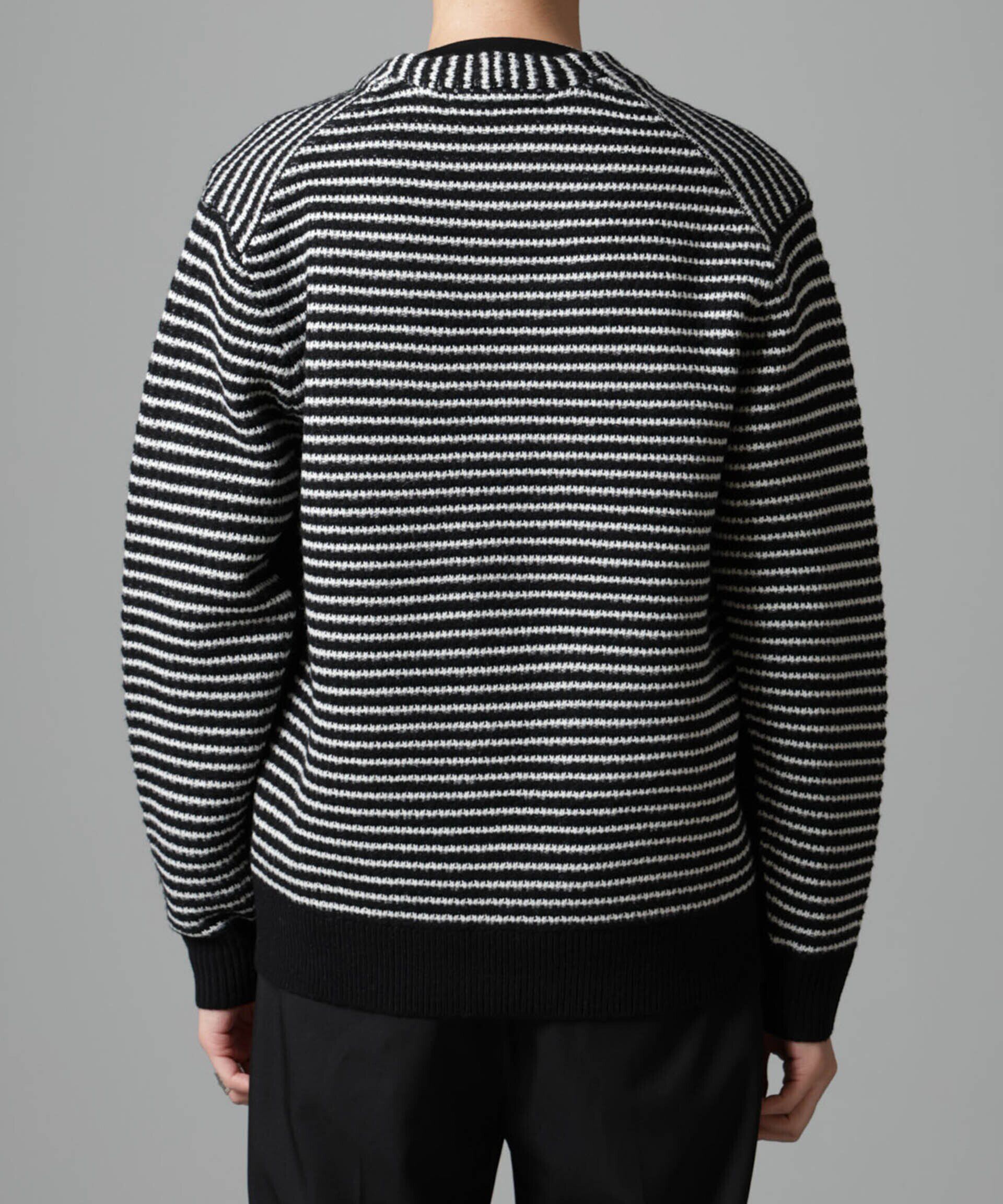 nano･universe「幾何学柄ニットカーディガン」|ニット・セーター|