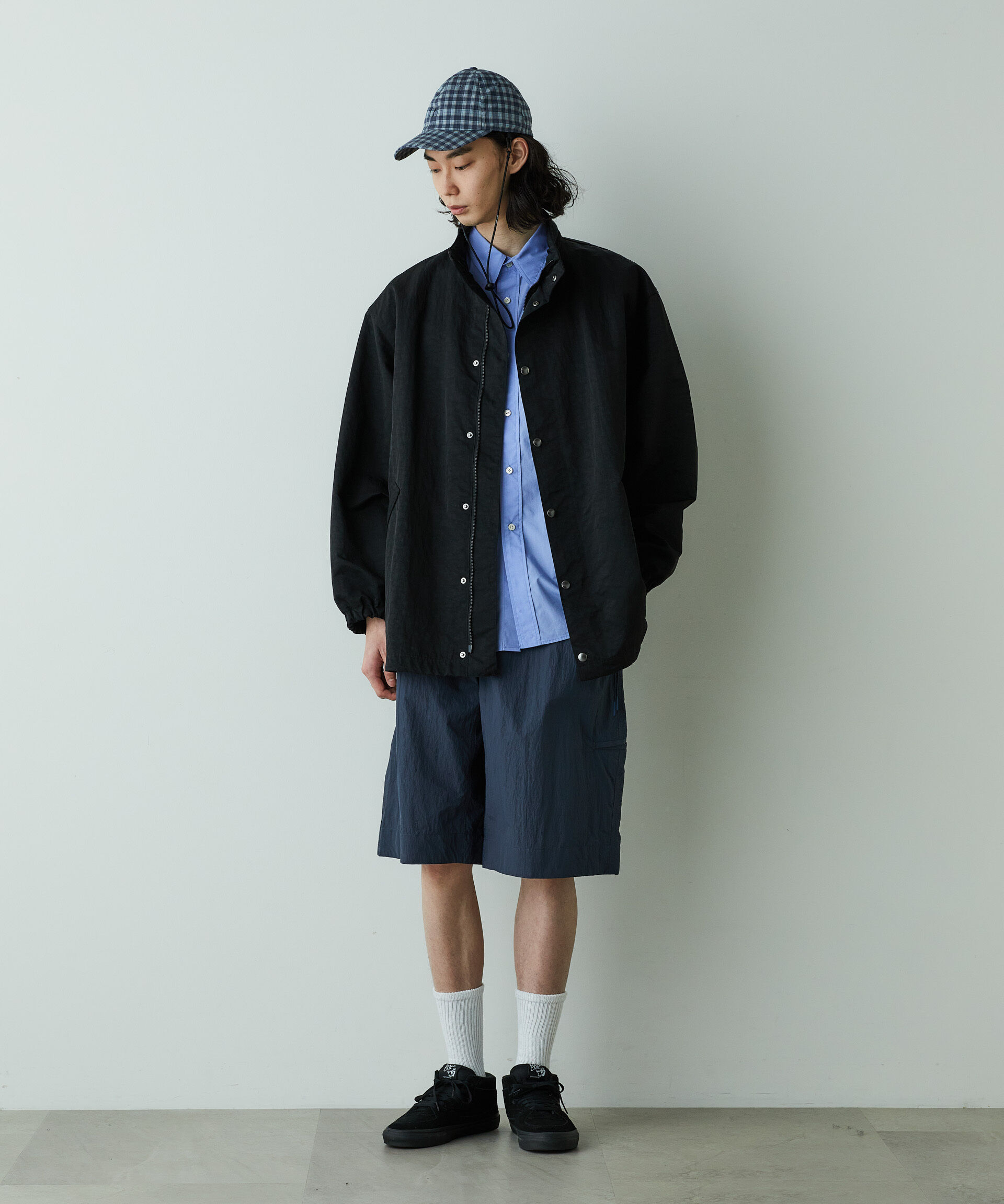 nano･universe「「HOTEL PALACE」オテルパラス　アンフィビアスルーズシルエットショーツ」|チノ|