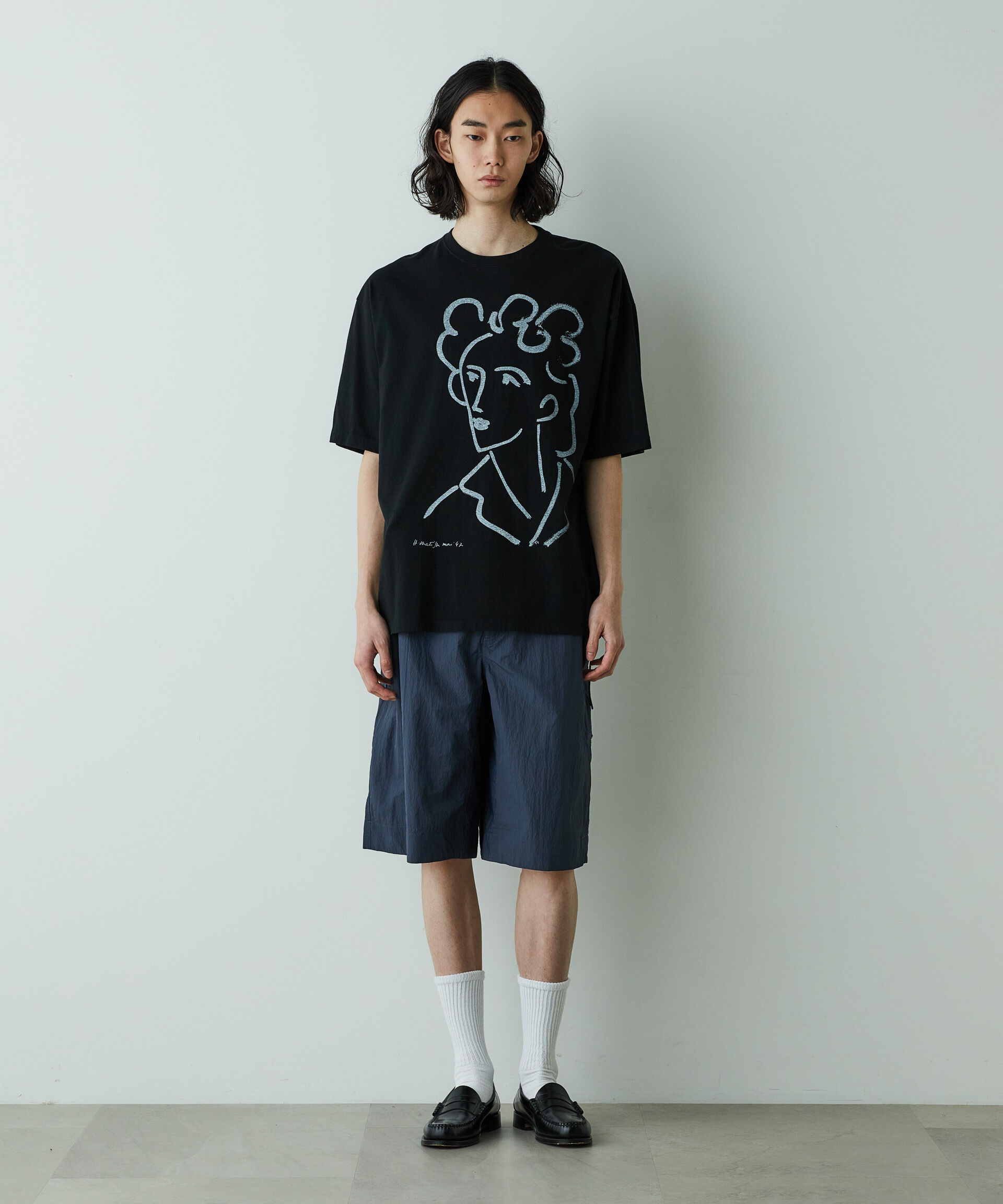 nano･universe「「HOTEL PALACE」オテルパラス　アンフィビアスルーズシルエットショーツ」|チノ|