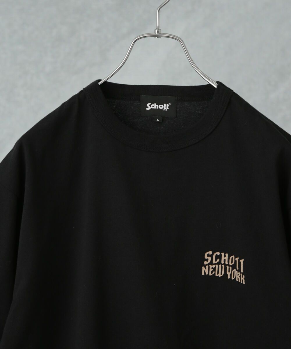 nano･universe「Schott/別注 BULLDOG S/S TEE」|Tシャツ・カットソー|