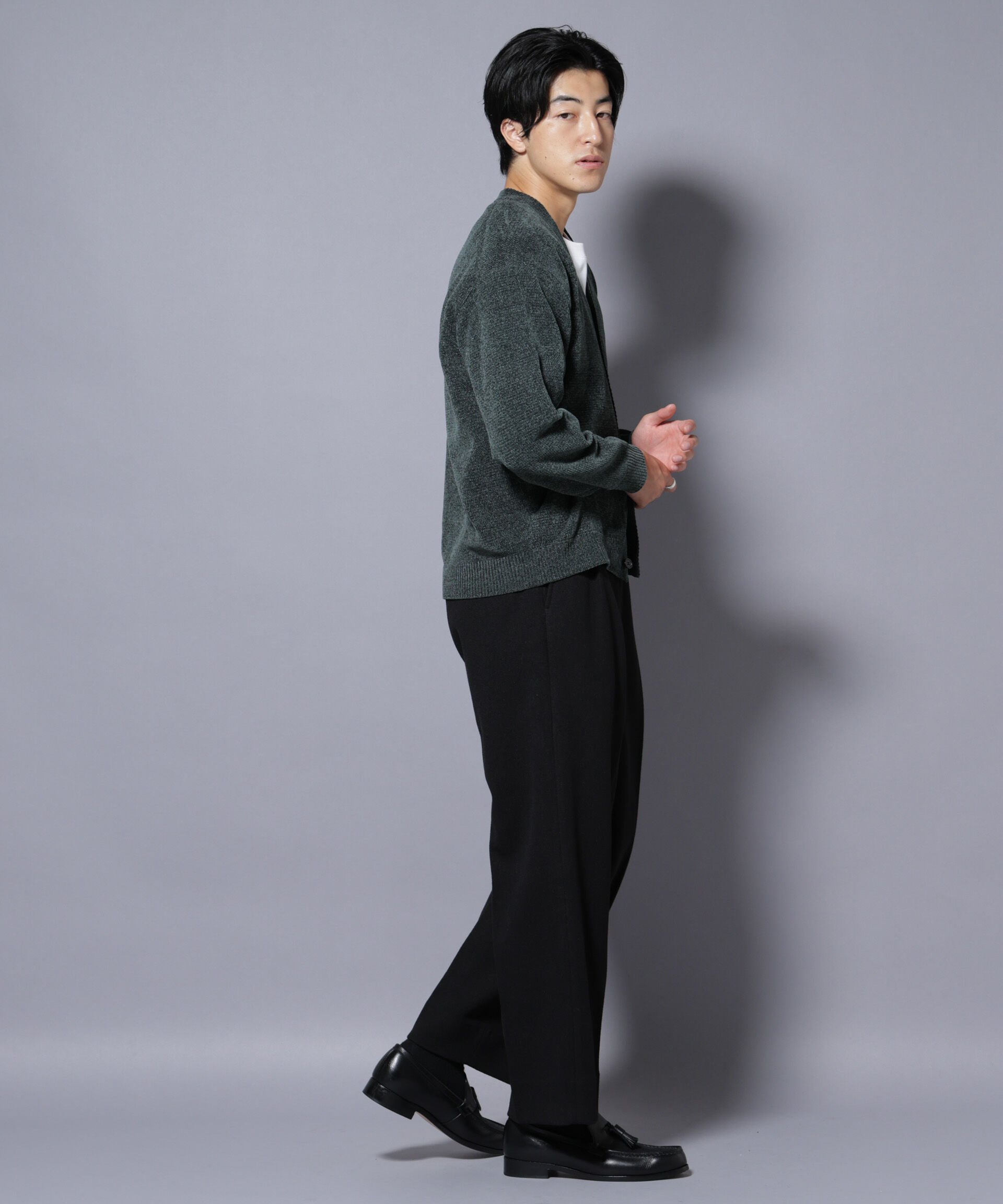 nano･universe「テックメルトンワイドスラックス」|チノ|