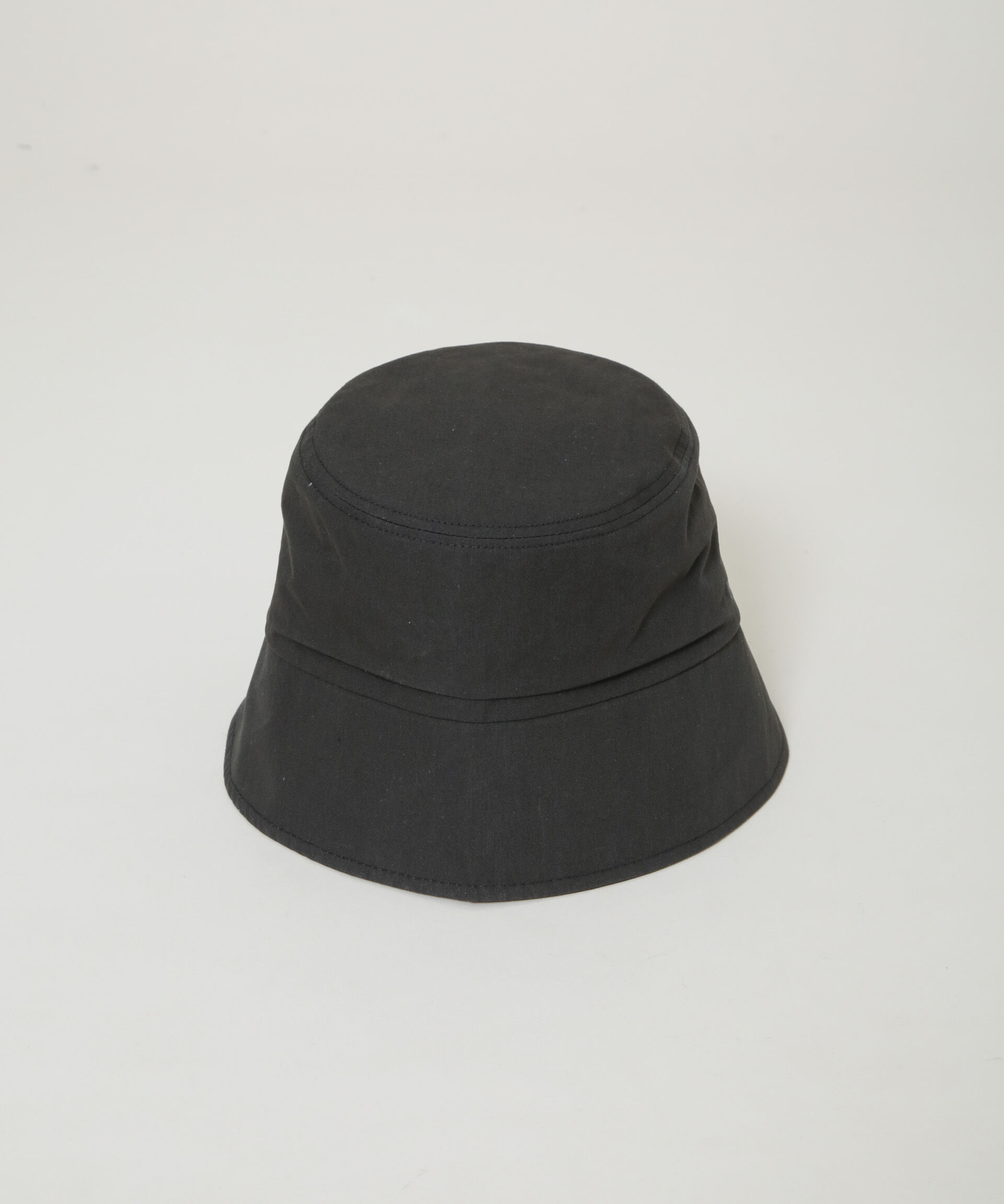 nano･universe「Healthknit/別注ドローコード付ワンポイント刺繍HAT」|キャップ・キャスケット|