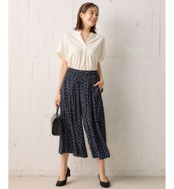 組曲「【秋色追加！大人気定番アイテム】ギャザーライトデシン パンツ」|その他|