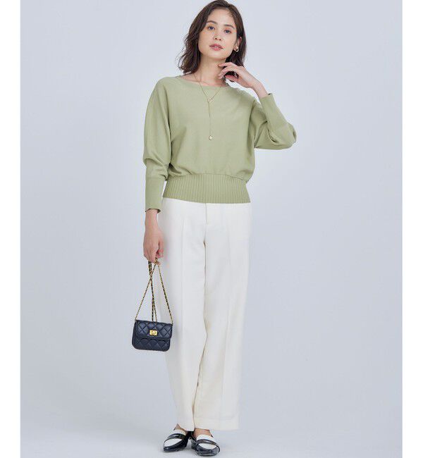 組曲「【WEB限定】ベーシックダブルクロス ワイドストレートパンツ」|その他|