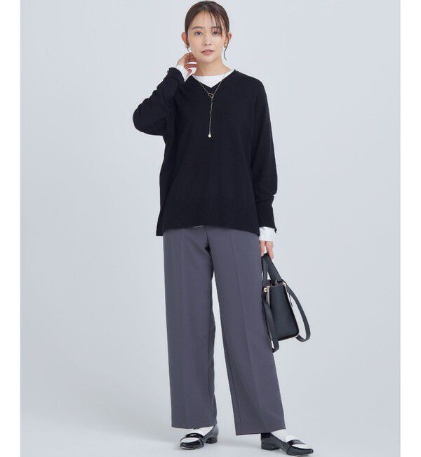 組曲「【WEB限定】ベーシックダブルクロス ワイドストレートパンツ」|その他|ﾁｬｺｰﾙｸ