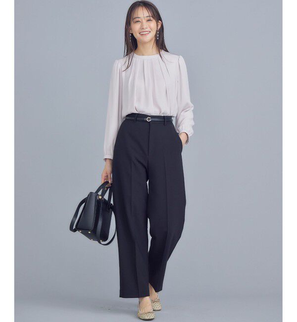 組曲「【WEB限定】ベーシックダブルクロス ワイドストレートパンツ」|その他|