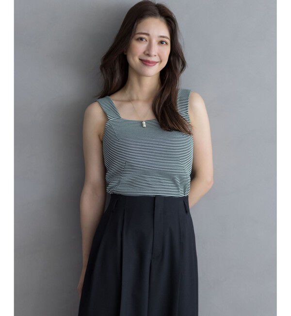 組曲「テレコスクエア タンクトップ」|タンクトップ|ﾌﾞﾗｯｸﾎ