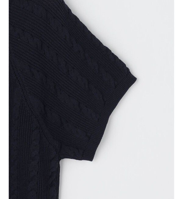 組曲「【WEB限定】バックリボンケーブル ニット」|ニット・セーター|