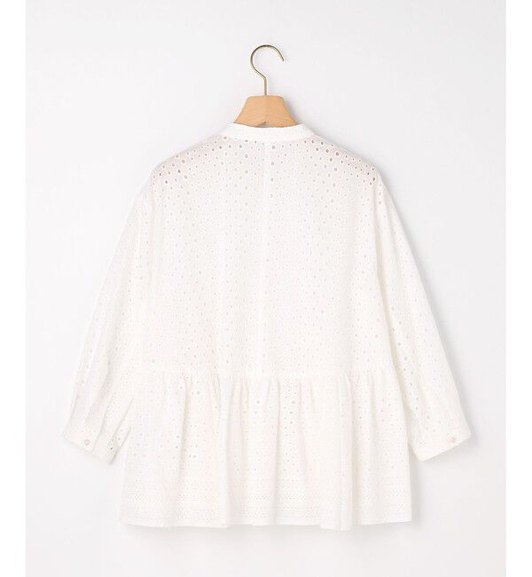 組曲「エンブロイダリーレーススタンドネック ブラウス」|シャツ・ブラウス|