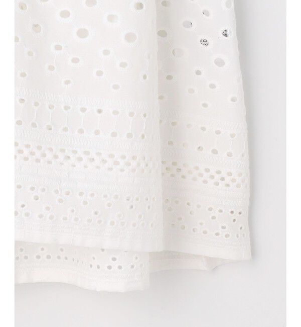 組曲「エンブロイダリーレーススタンドネック ブラウス」|シャツ・ブラウス|