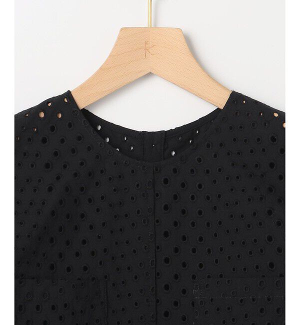 組曲「【WEB限定】エンブロイダリーレースノースリーブ ブラウス」|シャツ・ブラウス|