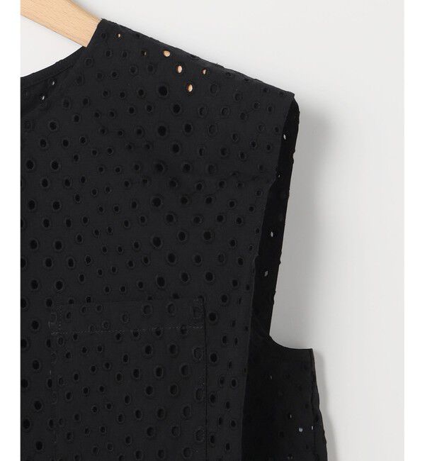 組曲「【WEB限定】エンブロイダリーレースノースリーブ ブラウス」|シャツ・ブラウス|