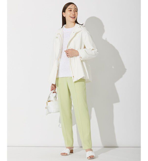 自由区「【洗える】コットンラッセル ボートネックニット」|ニット・セーター|