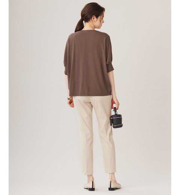 自由区「【カタログ掲載・洗える】ドルマンスリーブ カットソー」|Tシャツ・カットソー|