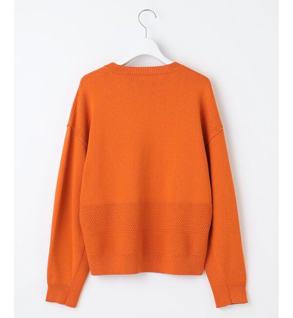 自由区「【洗える】コットンポリミドルゲージ ニット」|ニット・セーター|