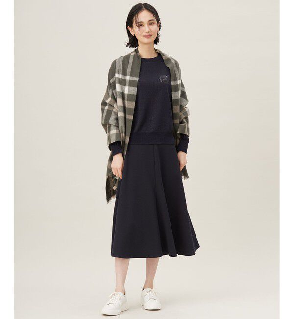 自由区「【カタログ掲載・洗える】エンブレム ニット」|ニット・セーター|