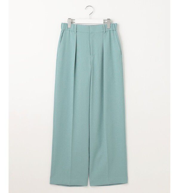 自由区「【ご好評につき新色追加・セットアップ対応】リネンライクシンセティックワイドストレート パンツ」|その他|