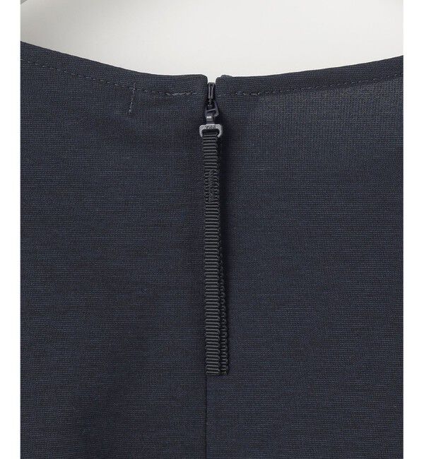 自由区「【接触冷感・UVカット・吸水速乾・抗菌防臭・洗える】ハイツイストポンチペプラム カットソー」|Tシャツ・カットソー|