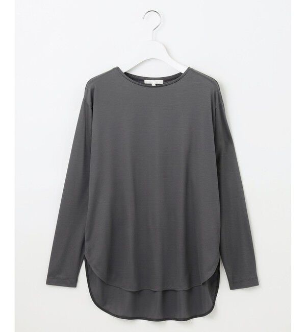 自由区「ブラウスライクジャージー カットソー」|Tシャツ・カットソー|