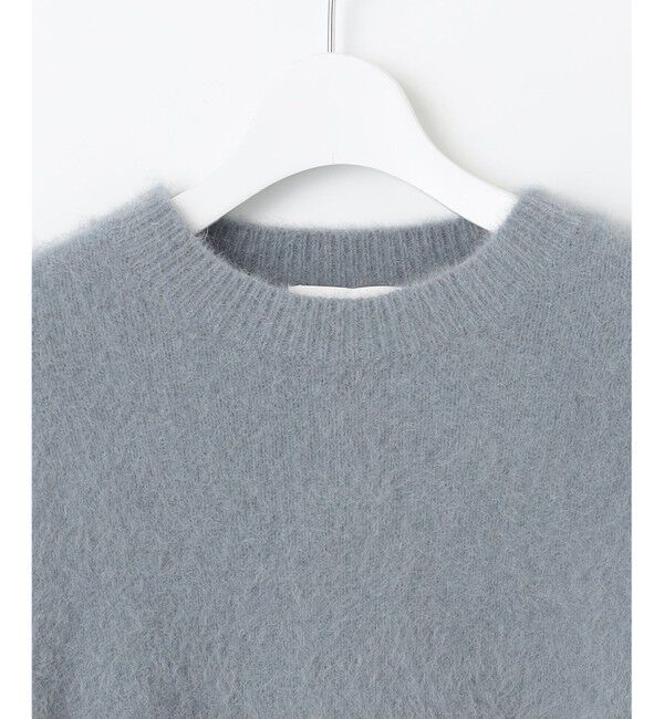 自由区「【SHIHOさん着用】ヘアリーフォックスプルオーバー ニット」|ニット・セーター|