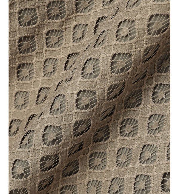 自由区「【SHIHOさん着用・こだわり素材】パネルレース スカート」|スカート|